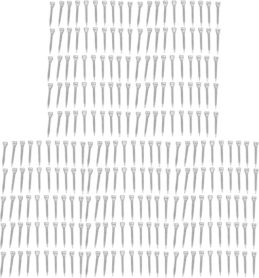 250 Pcs Horseshoe Nails High Tensile Strength Good Elasticity Accurately Crafted Steel Horse Shoe Nails for Farrier Use (FJ0RACE)