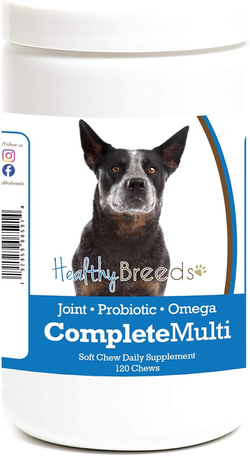 Healthy Breeds Australian Cattle Dog All in One Multivitamin Soft Chew 120 Count