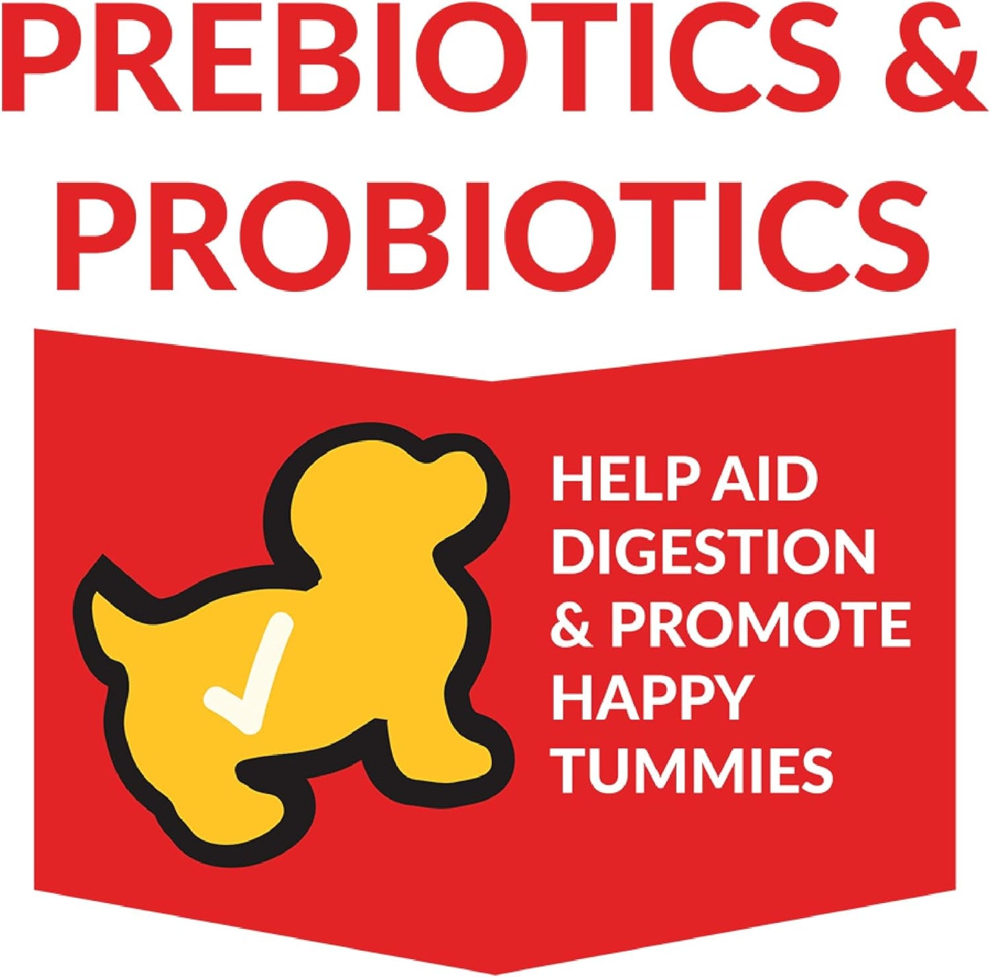 Pup Corn Plus - Puffed Dog Treats with Prebiotics and Probiotics - Bacon & Peanut Butter (24oz) - Made in USA