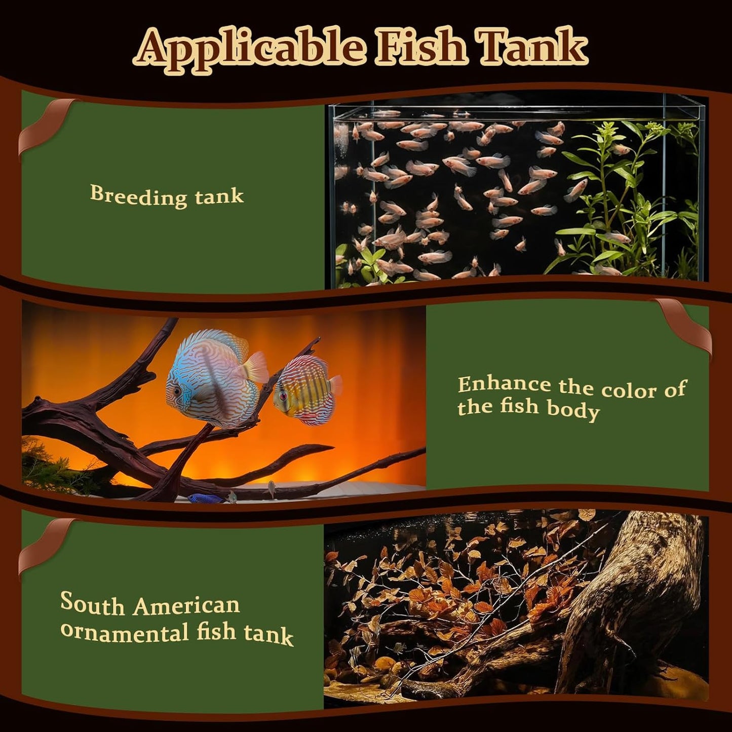 hygger Blackwater Aquarium Conditioner with Natural Olive Leaf Extract, Humic & Tannins, Regulate pH Value Soften Water Create Tropical Biotope Black Water Environment for Freshwater Aquarium (500ML)