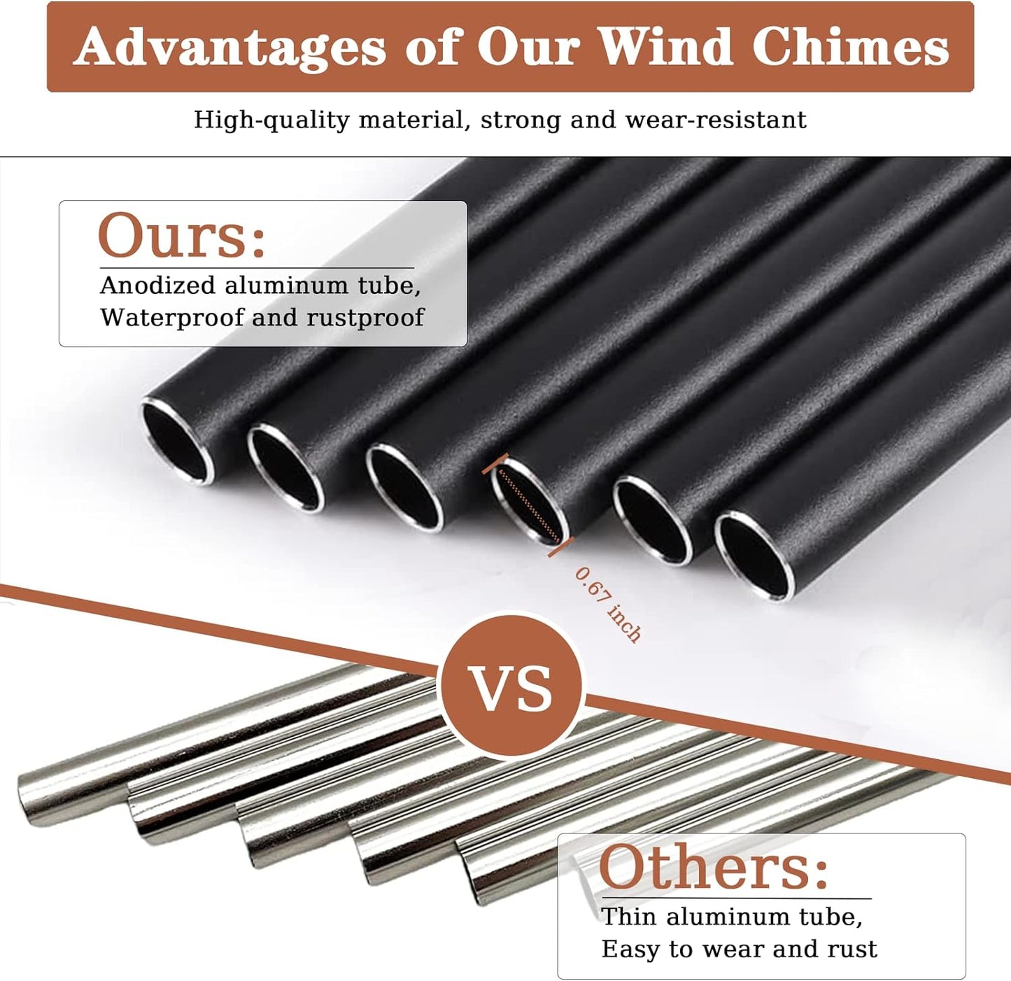 Dog Memorial Gifts, 28" Pet Memorial Wind Chimes, Loss of Dog Sympathy Gift, Pet Loss Passing Away Remembrance Bereavement Gift