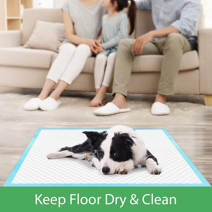 Extra Large Dog Pads 30"x26" (40 Count), Thicker Pet Training and Puppy Pads, Super Absorbent Pee Pads for Dogs, Leakproof Dog Potty Training Pads for Puppies, Cats, Rabbits, Pet Pee Pads XL