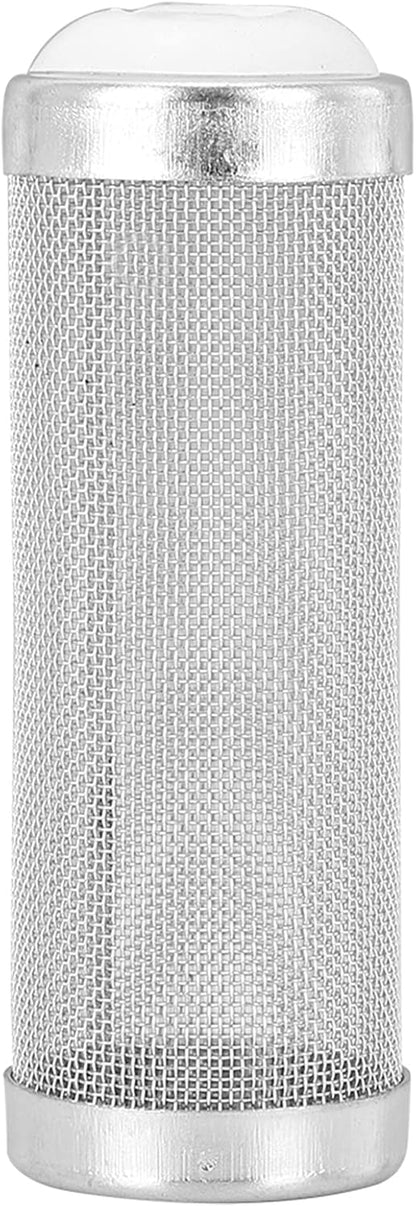 Aquarium Filter Inflow Inlet Mesh, Stainless Steel Intake Shrimp Guard Protector Cover Screen Metal Fish Prefilter Tube Strainer Net Protecting Basket Media Accessory 16mm 5Pcs