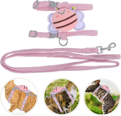 Breathable Small Dog Vest Harness for Cats and Puppies Lightweight No-Pull Pet Walking Harness with Adjustable Fit Comfortable S for Pets Easy Wear and Remove for Training and