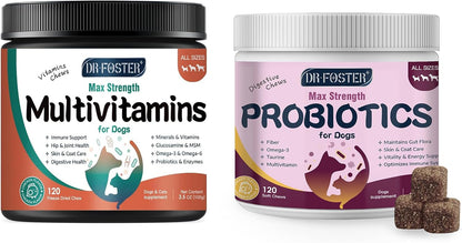 Dog Vitamins & Probiotics Supplements for Dogs