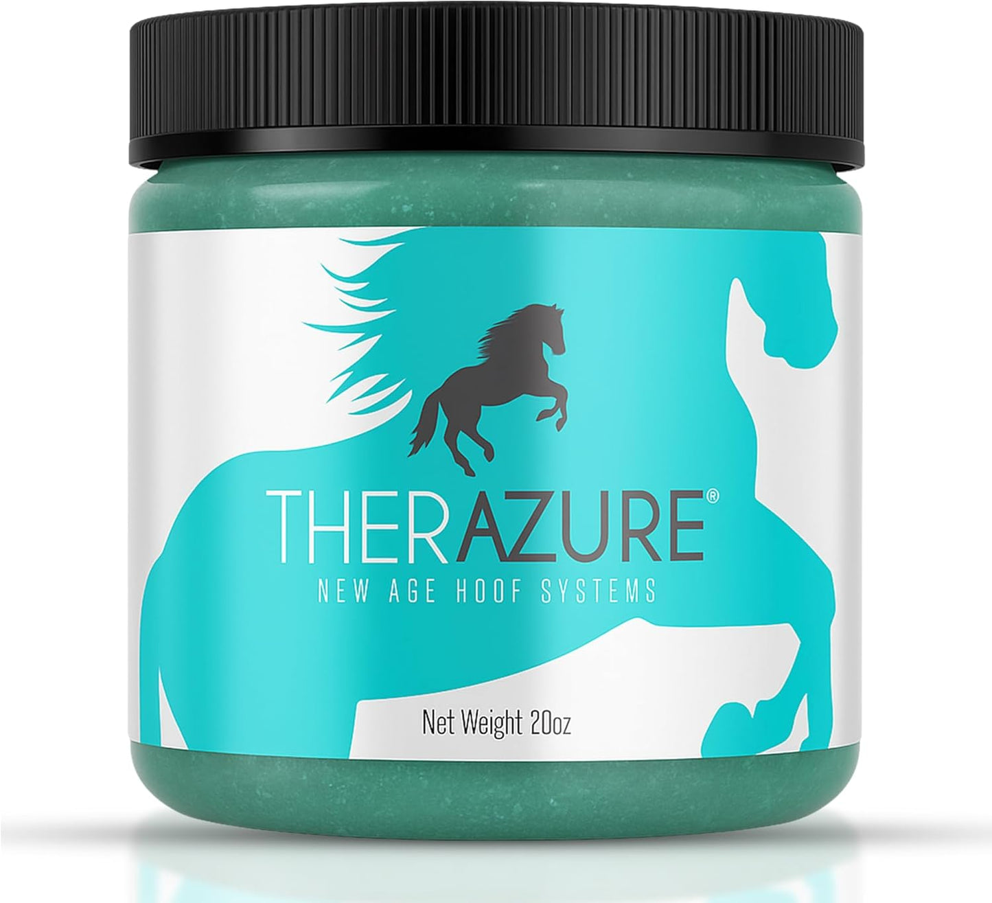 Horse Hoof Thrush Treatment Clay and White Line Equine Care: Effective on Horses, Cows, Goats, Sheep, Pigs and All Hooved Animals- 20 oz Jar New Heat Resistant Formula*