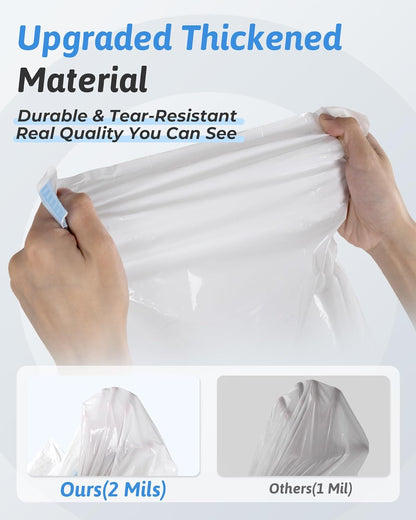 ANWA Cat Litter Box Liners: 36" x 18" Large Cat Litter Box Bags, 2 Mils Extra Thick, Durable & Tear-Resistant, 10 Count