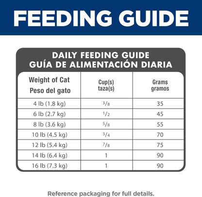Hill's Science Diet Indoor, Senior Adult 7+, Easy Litter Box Cleanup, Dry Cat Food, Chicken Recipe, 7 lb Bag