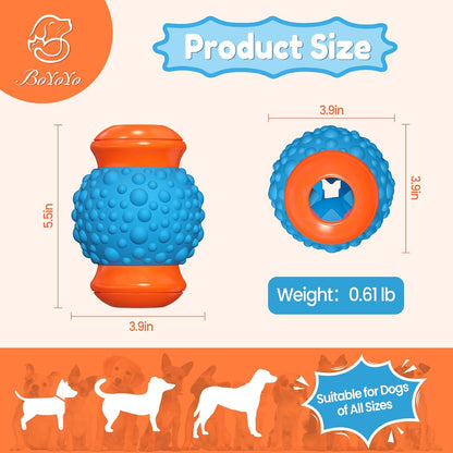 Interactive Dog Toys Treat Dispenser - Slow Puzzle Feeder for Large Dogs, Mental Stimulation for Anxiety Relief & Boredom