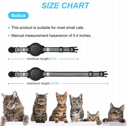 GPS Tracker for Cats, Mini GPS Cat Tracker, Smart Pet Activity Tracker, No Monthly Fee, Compatible with Apple Find My(iOS Only), Anti-Lost, Finder Tag for Vehicles, Pets, Kids, Items Gift (1 Pack)