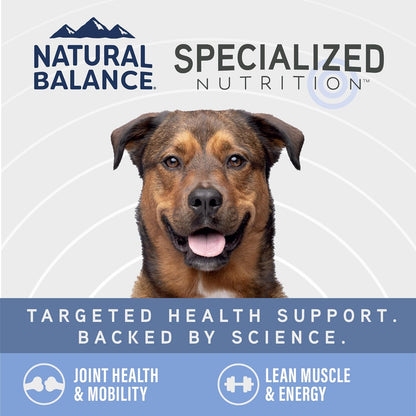 Natural Balance Specialized Nutrition Wet Dog Food Stew with Chicken and Brown Rice, Joint Health & Muscle Health Dog Food, Natural Ingredients with Added Vitamins & Minerals - 12.7 oz. (Case of 12)