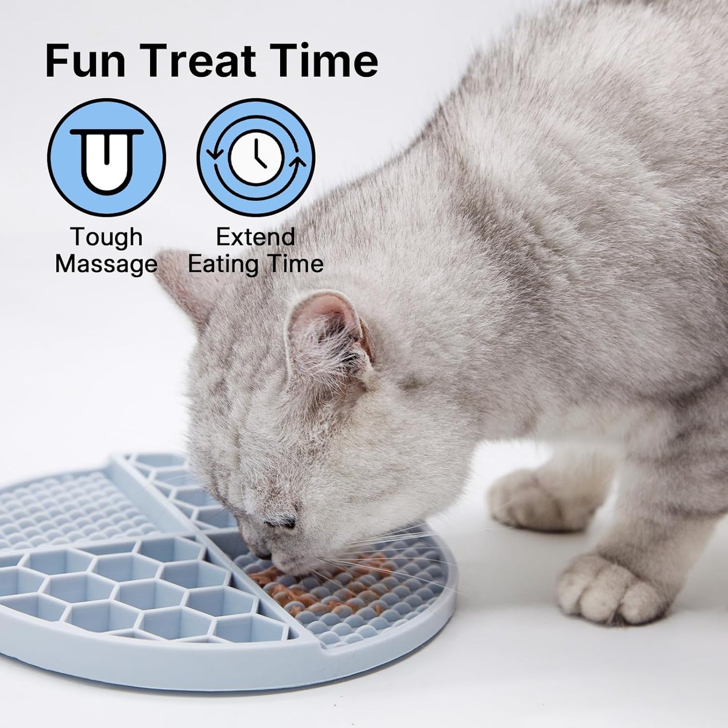 Pet Licking Mat Set with Suction Cups & Can Lid for Dogs and Cats, Food-Grade Silicone Slow Feeding Puzzle Toy, Non-Slip Dog Treat Mat for Anxiety & Boredom Relief (Mint Green)