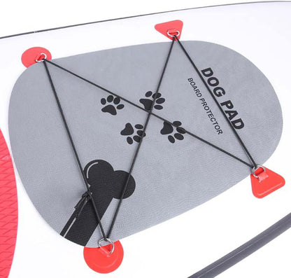 Surfing Dog Mat – Anti-Slip Paddleboard Mat For Dogs, Surfboard Grip Deck Pad | Waterproof EVA Dog Surf Pad With Strong Adhesive Backing, Durable Pet Traction Mat For Canoe Kayak Paddling