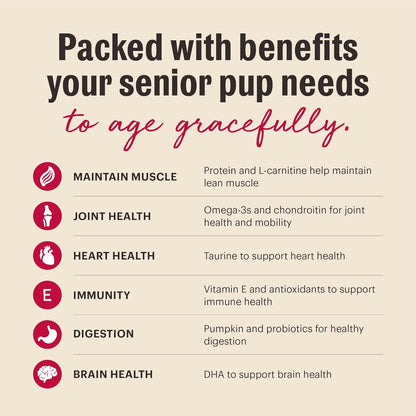 The Honest Kitchen Human Grade Wholemade™ Whole Grain Chicken, Oat & Salmon Dehydrated Senior Dog Food, 2lb Bag (Makes 8lbs)