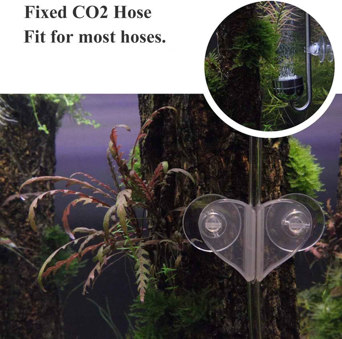 Aquarium Fish Tank Divider Suction Cup, 4 Pieces