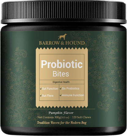 Barrow & Hound Daily Essentials Pack – Multivitamin, Probiotic & Skin & Coat Bites – Complete Daily Health Support for Dogs