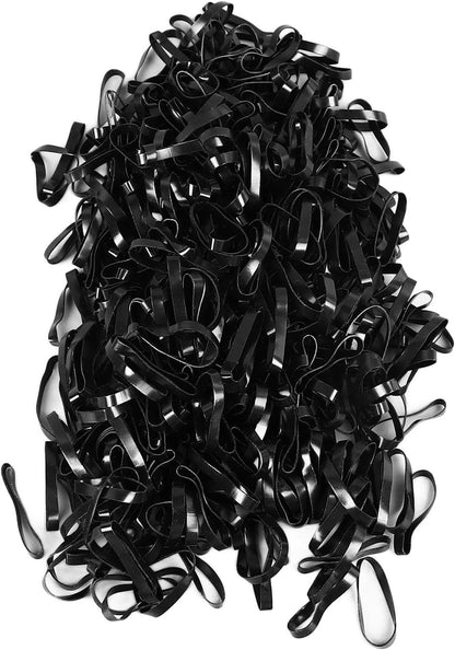 450Pcs Horse Rubber Bands, Coat Care Silicone Horse Hair Bands Multifunctional Elastic for Farm Daily 450Pcs Rubber, Soft Flexible Elastic Mane Holders