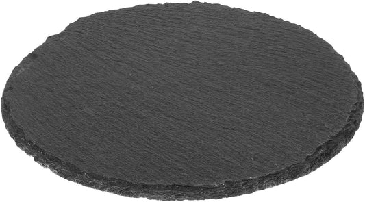 Reptile Basking Platform Rock Tortoise Turtle Rock Slate Plate Food Bowl Habitat Slate Bearded Dragon Basking Platforms Food Bowl Round Slates Tiles for Reptiles Crested Lizard FrogBearded, 6 × 6"