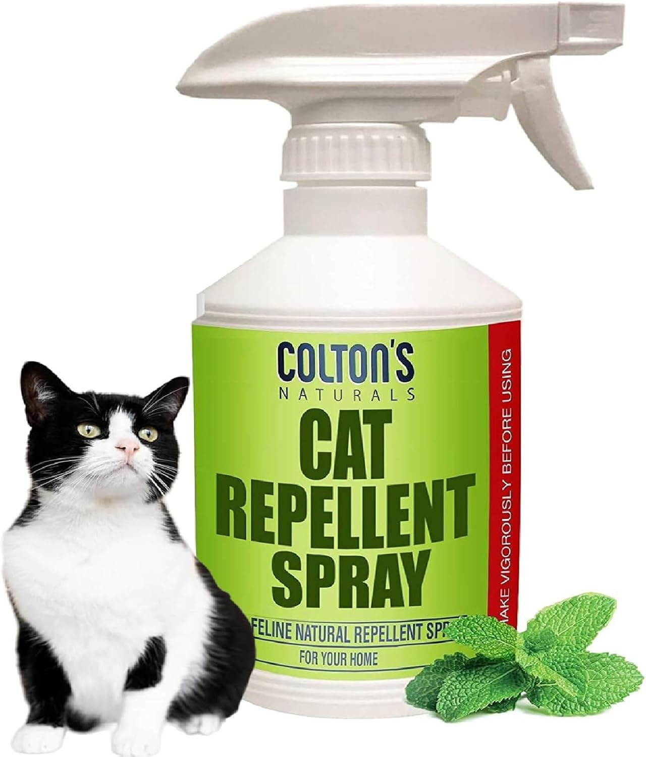 Cat Repellent Outdoor Spray Indoor (32 OZ) 100% Organic & Natural Yard Furniture Repellant