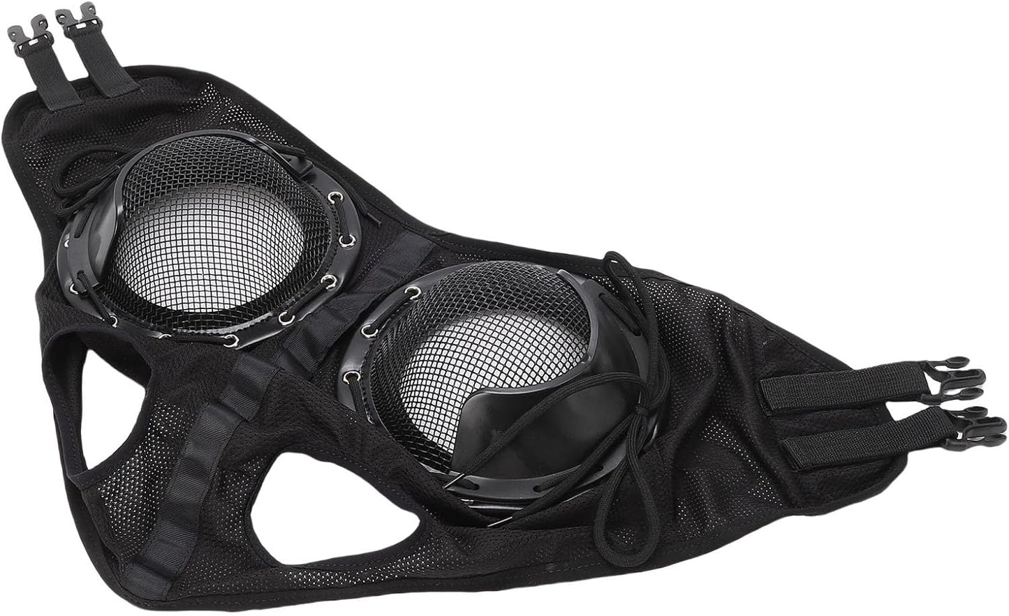 YOUTHINK Horse Racing Goggles, Sandproof Eye Cover with Detachable Half Cover for Sand Protection and Fly Control, Adjustable Blinkers for Horses in Muddy or Dusty Conditions