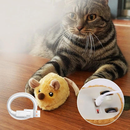Cat Toys, Simulated Electric Mouse, Smart cat Wave Paddle, Touch Sensitive Remote Control