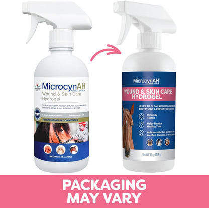 Manna Pro MicrocynAH Wound & Skin Care Spray, 16 oz