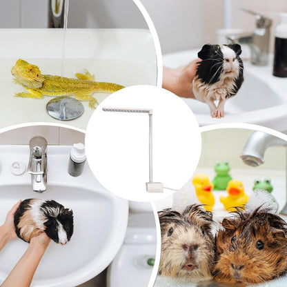 Bath Dragon Bearded, Dragon Beard Shower - Bearded Dragons Shower Cleaning Tools | Pet Supplies, Electric Shower 360 Rotation for Small Animals