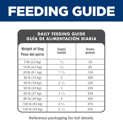 Hill's Science Diet Adult 7+, Senior Adult 7+ Premium Nutrition, Small Kibble, Dry Dog Food, Chicken, Brown Rice, & Barley, 33 lb Bag