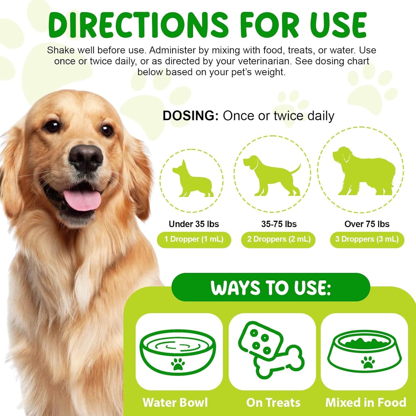 Natural Yeast Treatment for Dogs (2 Pack), Yeast Infection Treatment for Dogs, Supports Healthy Itch Relief, Dog Allergy Relief, Alleviates Itching, Improves Coat & Skin, Dog Herbal Supplement