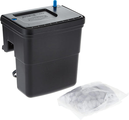 Seachem Tidal Power Aquarium Filter - 35 Gallon Large Fish Tank Filter,black