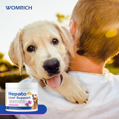 Hepato Liver Support for Dogs | Milk Thistle for Dogs with Vitamin B Complex, Supports Liver Health & Detox, Promotes Digestion and Energy Metabolism, Enhances Skin, Coat, Overall Vitality