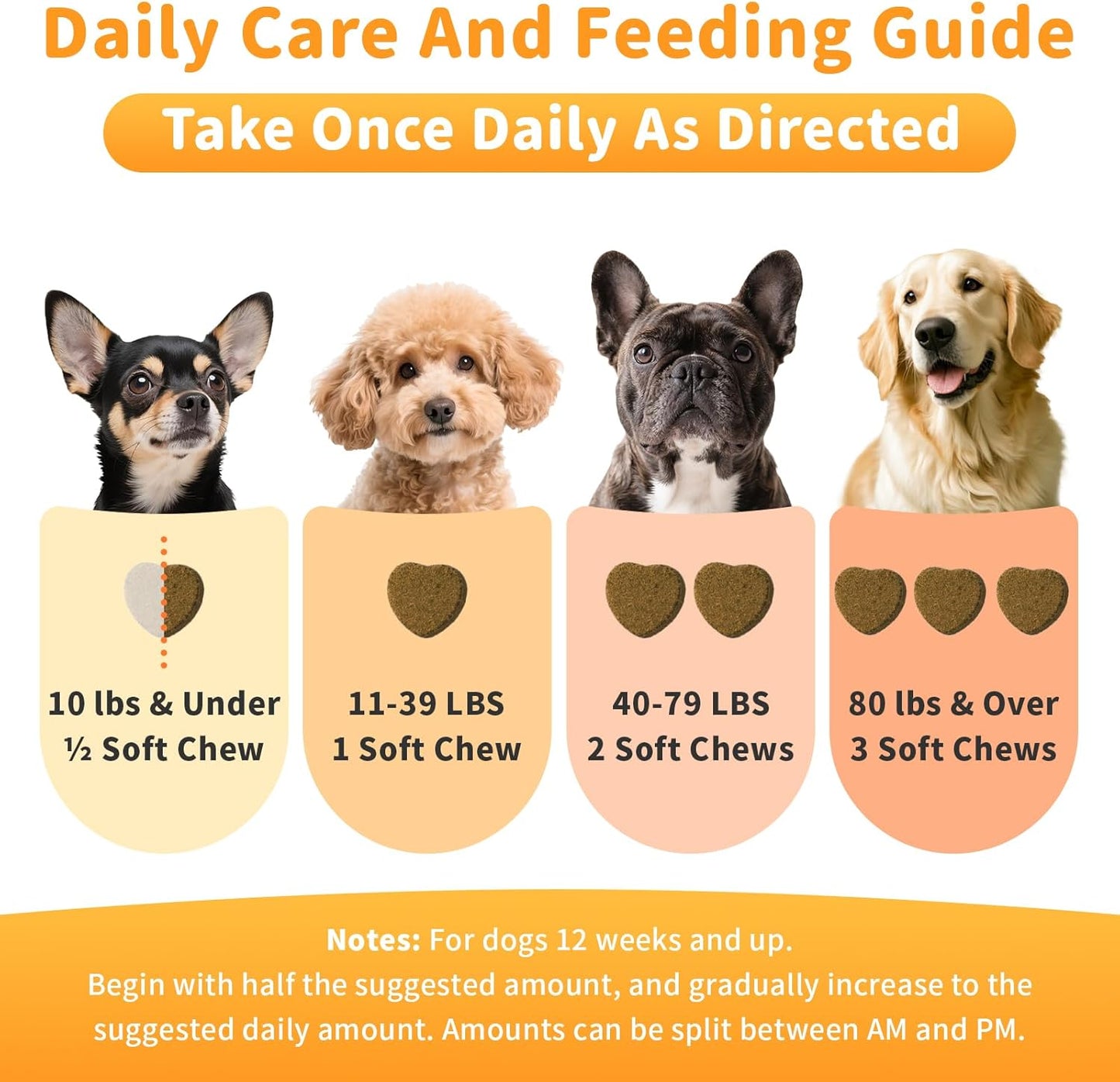 25-in-1 Dog Multivitamin Chews – All-in-One Daily Vitamins & Supplements for Dogs, Joint Support with Glucosamine MSM, Omega-3 Skin & Coat, Gut, Heart & Brain, All Breeds & Ages, Beef, 60Ct