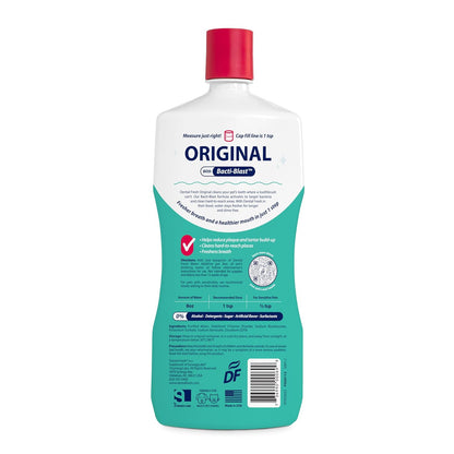 Dental Fresh Water Additive for Dogs and Cats, Clean Teeth and Fresh Breath, Daily Pet Oral Care, Flavorless, 32 fl oz