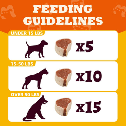 14.1 oz Chicken Sushi Rolls Soft Dog Treats Chewy Dog Training Treats with Cod Skin High Protein Dog Snacks for All Dogs