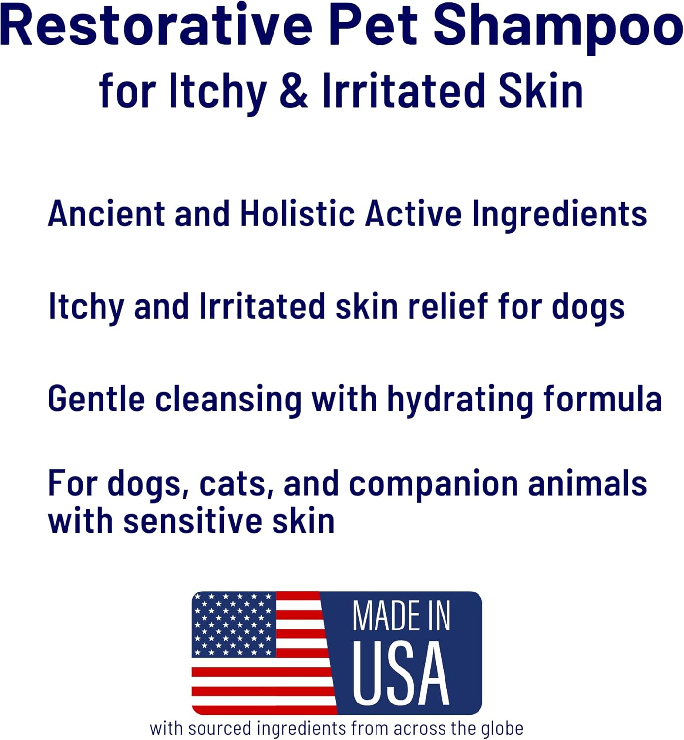 Healthy Paw Life's Sulfur & Neem Restorative Shampoo with Oatmeal