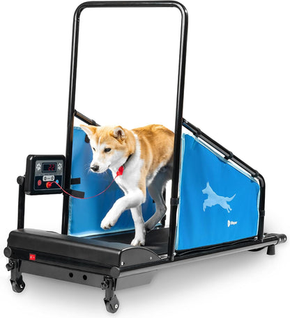 Lifepro PawRunner Dog Treadmill for Small & Medium Dogs up to 130lbs, Indoor Running Machine for Fitness, Compact & Durable Pacer Treadmill for Health and Exercise