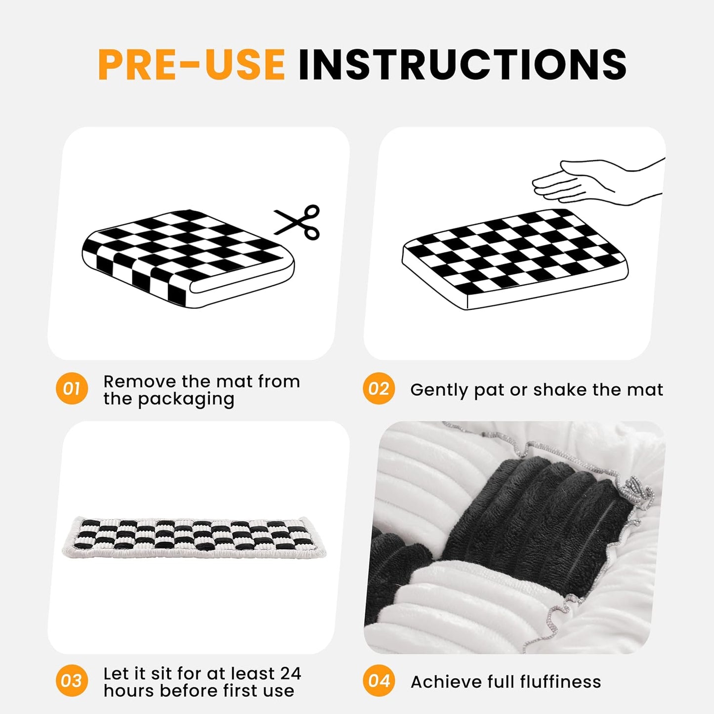 Backseat Dog Bed Mat for Car, Non-Slip Dog Bed for Car Back Seat, Soft & Cozy Dogs Blanket, Washable Travel Pet Mat Seat Protector for Cars, SUVs, Trucks