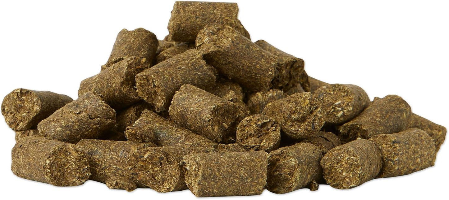 SmartEquine Equi Treats | Made with Beet Pulp & Alfalfa | High-Fiber Horse Treats | Low ESC & Starch | Bite-Sized | No Added Sugar | Carrot Cake Flavor Cookies for Horses | 4 lb Bag