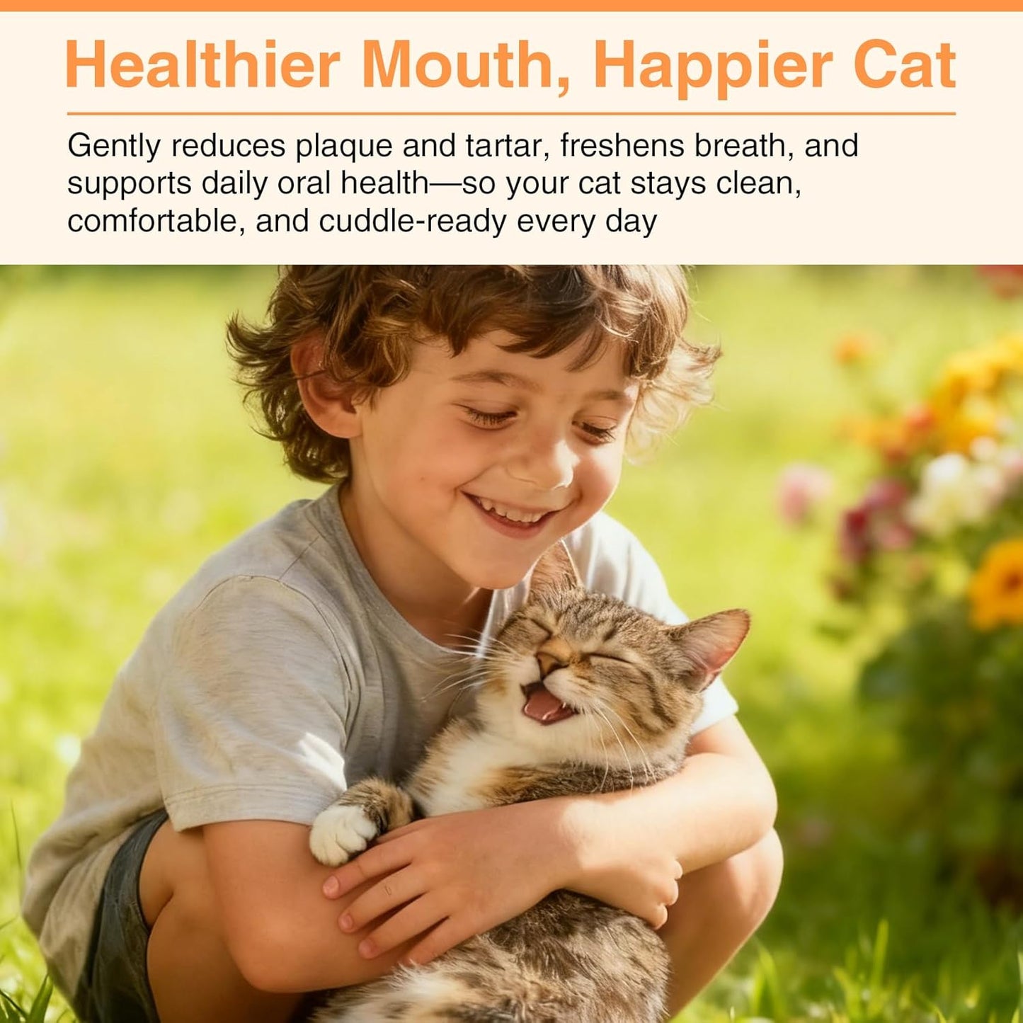 Enzymatic Cat Toothpaste Kit – Roast Chicken Flavor Dental Care for Cats & Kittens | Fights Plaque, Tartar & Bad Breath | Includes Toothbrush & Finger Brush, 1.06 oz