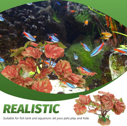 Reptile Tank Plants Decor Artificial Climbing Vines Simulation Plant Ornament for Terrarium Habitat Greenery for Lizards and Amphibians