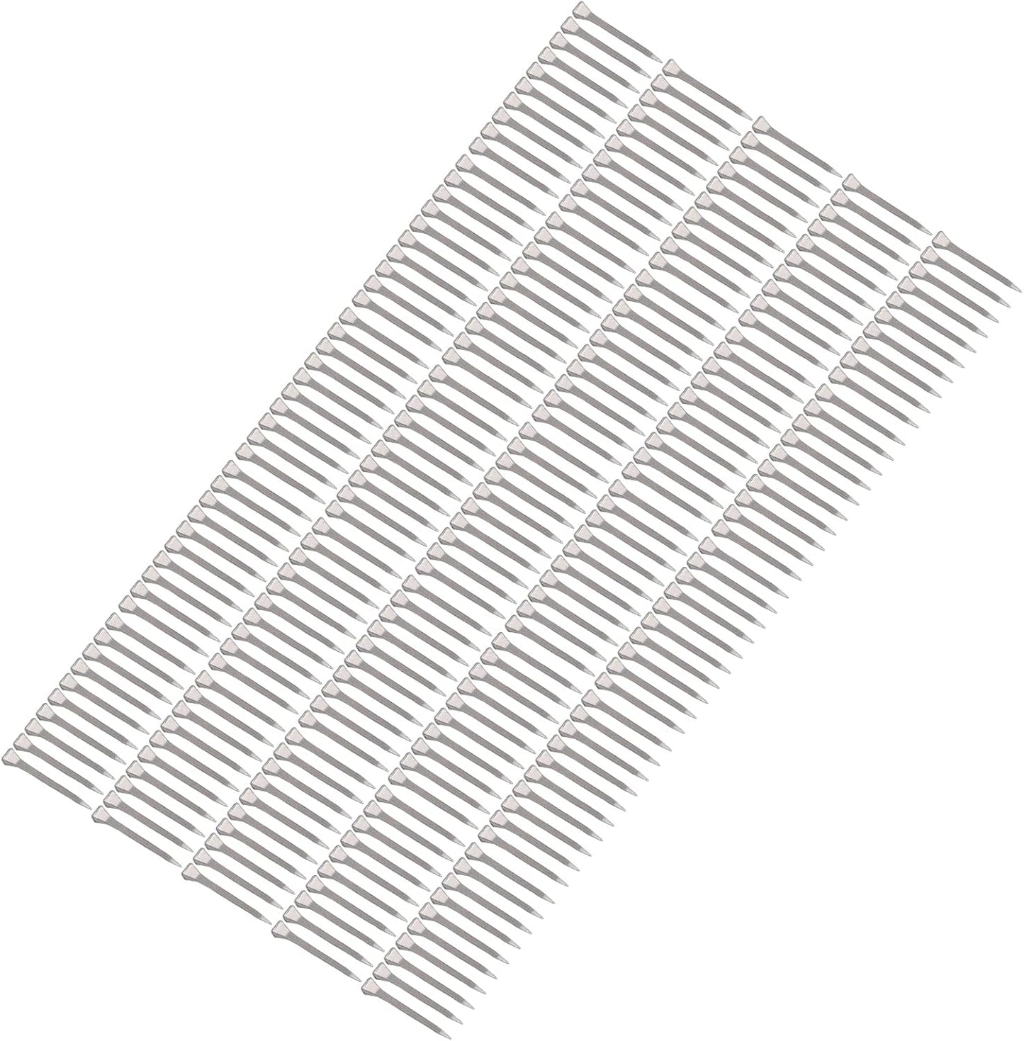 250PCS Horseshoe Nails, High Hardness Low Carbon Steel Farrier Tools, Portable Small Horse Shoeing Nails with Optimal Elasticity for Aluminum Alloy Horseshoes, Durable Animal Husba