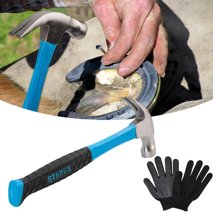 11pcs Farrier Tools Farrier kit Horse shoeing Tools Farrier Supplies Farrier Tools for Horses Cattle Sheep and Donkeys
