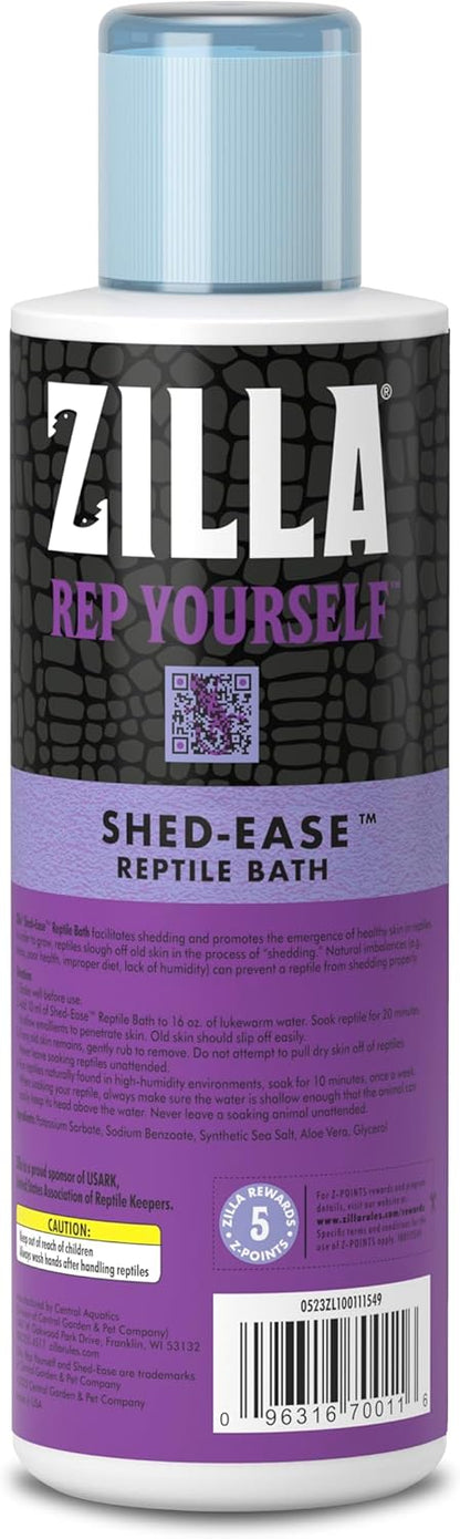 Zilla Shed-Ease Reptile Bath, Shedding Support and Penetrating Bath for All Lizards and Snakes