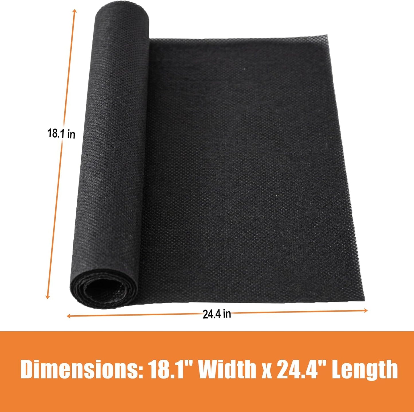 2Pcs 24"x18"Reptile Substrate Mesh, Terrarium Supplies for Reptile Tank, Bioactive Substrate Barrier for Leopard Geckos, Crested Geckos, Ball Pythons, Corn Snakes, Frogs, Skinks