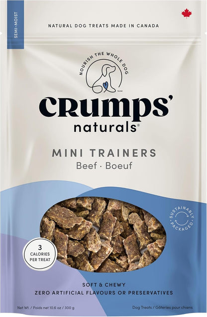 Crumps' Naturals Mini Trainers Semi Moist Beef 10.6oz