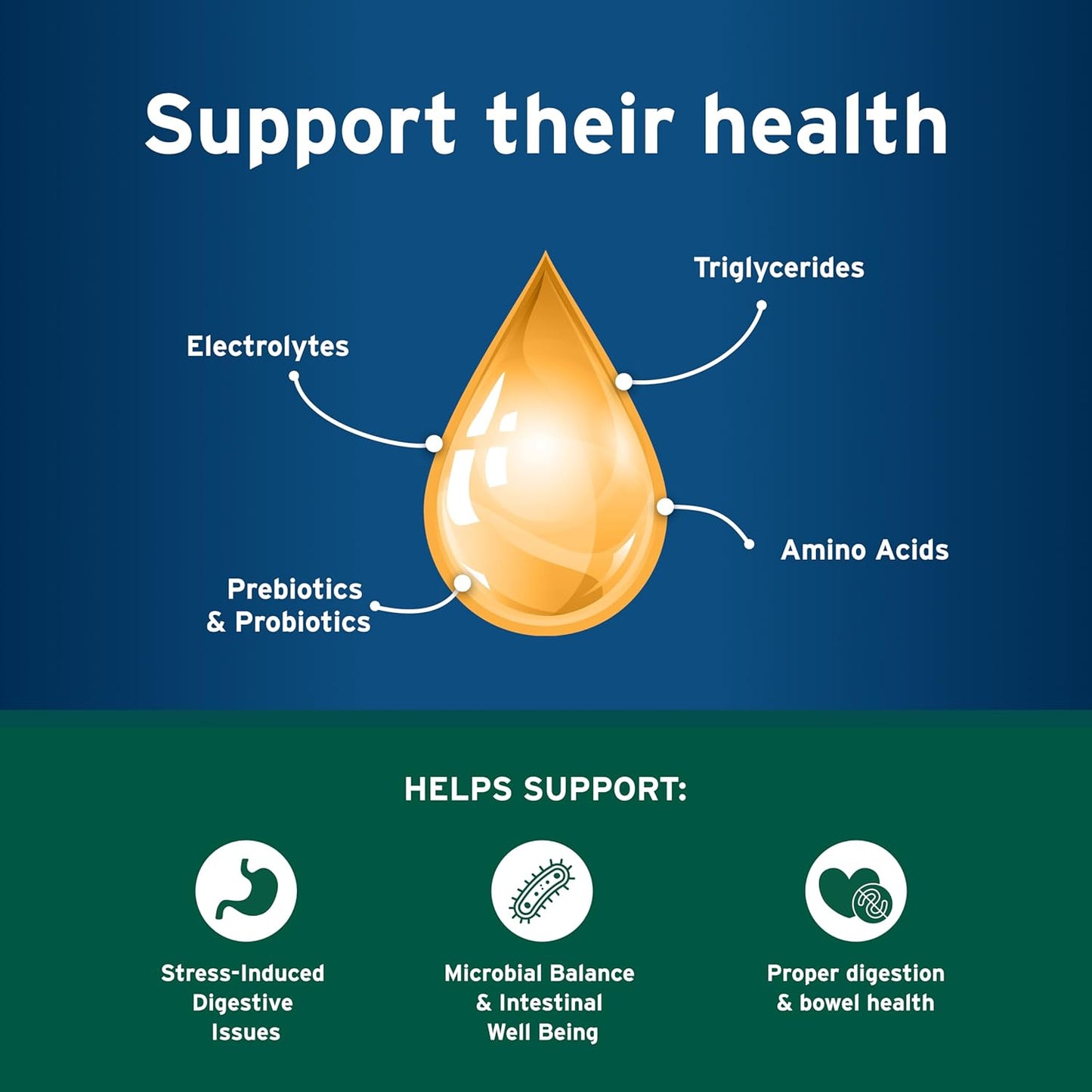 Pet Protect Dog Probiotic Balance+ Oral Gel, Vet-Formulated Endurosyn, Prebiotics & Probiotics for Dogs, 3-Day Supply, Chicken Flavor (32g)