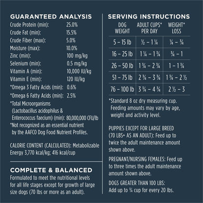 Instinct Raw Boost, Natural Dry Dog Food with Freeze Dried Pieces, High Protein, Whole Grain Recipe - Real Beef & Barley, 3.5 lb. Bag