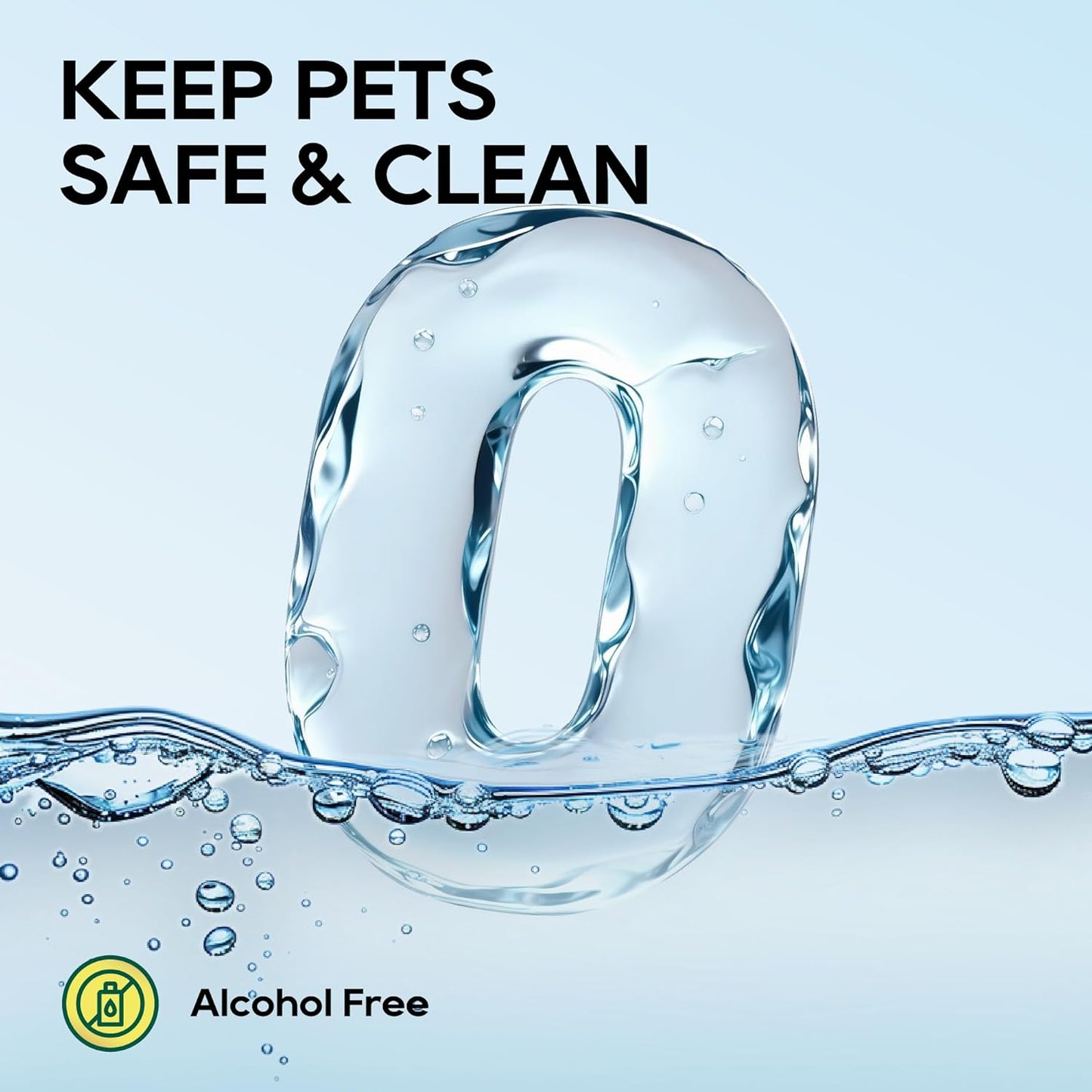 HONEY CARE Disposable Pet Wipes for Dogs & Cats – Cleansing & Soothing, Fragrance-Free, 100 Wipes for Paws, Butt & Body Cleaning(100 Pcs/4Packs