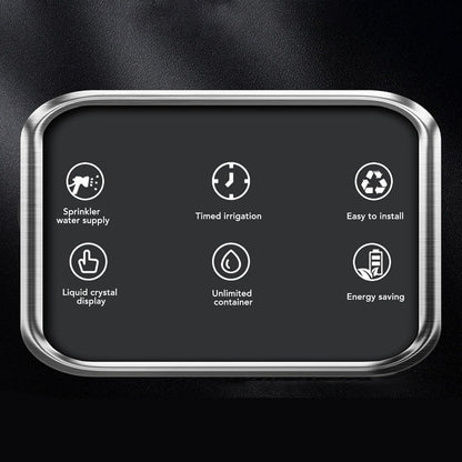 Reptile Fogger Smart Spray System, Automatic Timing Humidifier with 360 Degree Adjustable Misting Nozzles, High Density Spray for Terrarium, Intelligent Timing Cycle Spraying for R