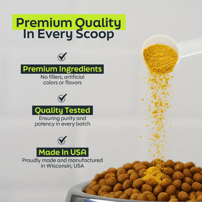 Green Relief Dog Urine Neutralizer for Lawn - Natural Grass Saver Powder Supplement with L-Methionine, Cranberry & Probiotics - Prevents Yellow Patches from Dog Pee - Made in USA